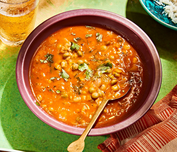 Pigeon pea stew (Asopao de gandules)