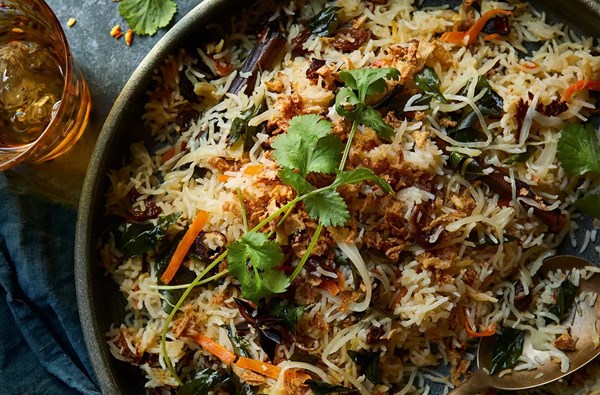 Pilau rice (Nasi minyak)