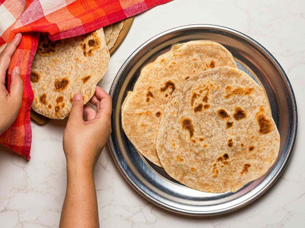 Pillowy-soft Kenyan chapati