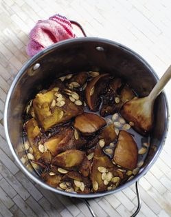 Piloncillo-candied squash (Dulce de calabaza)