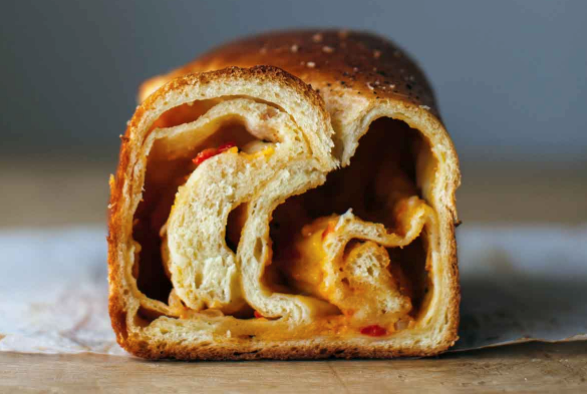 Pimento cheese babka