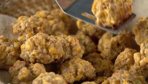 Pimento cheese sausage balls