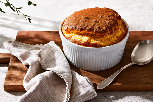 Pimento cheese soufflé
