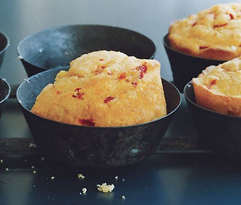 Pimento corn muffins