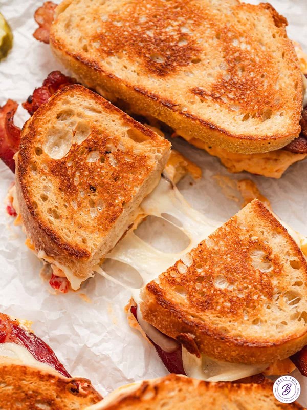 Pimento grilled cheese