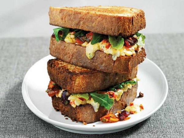 Pimento Jack cheese sandwiches