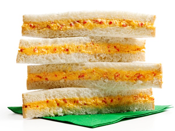 Pimiento cheese sandwiches