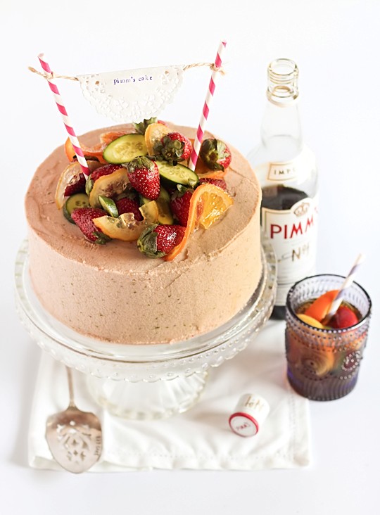 Pimm's cake