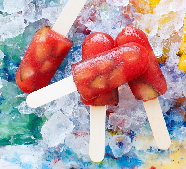 Pimm's ice lollies