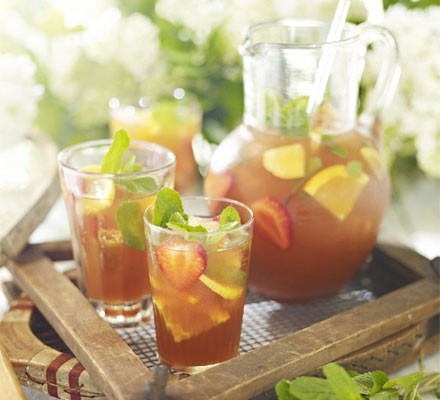 Pimms iced tea
