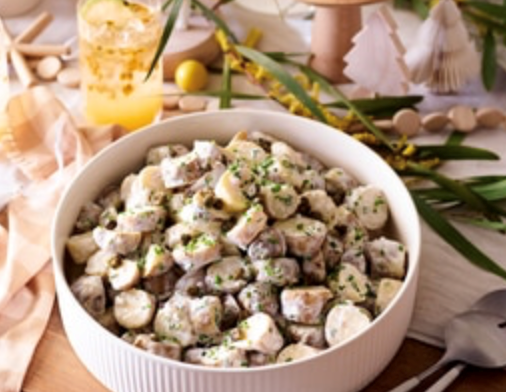 Pimped potato salad