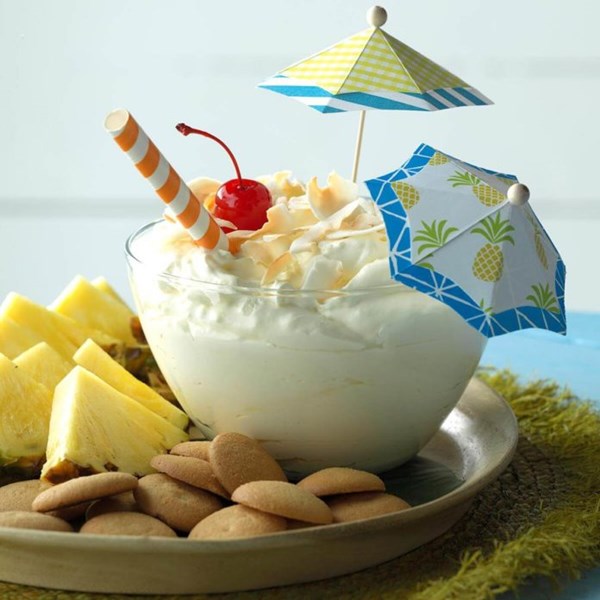 Pina colada dip