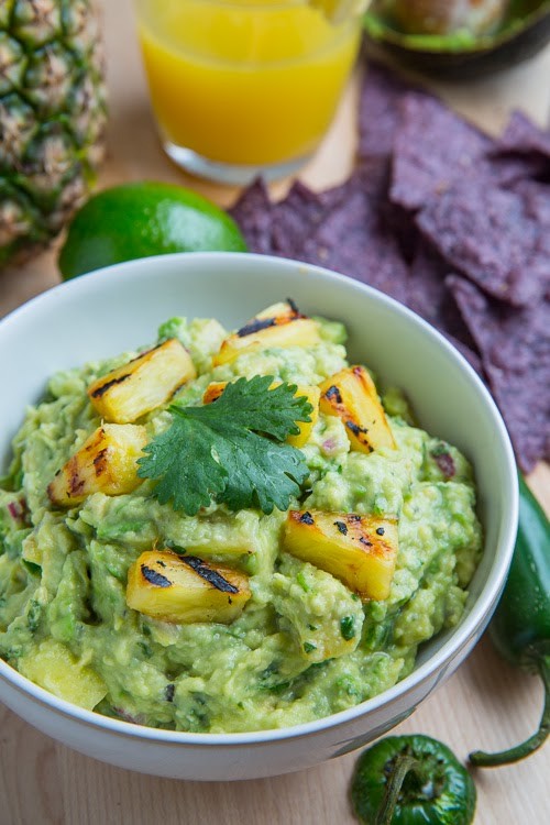 Pina colada guacamole