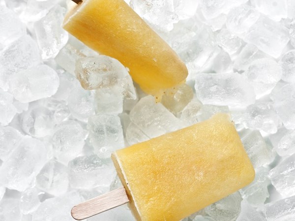 Pina colada pops