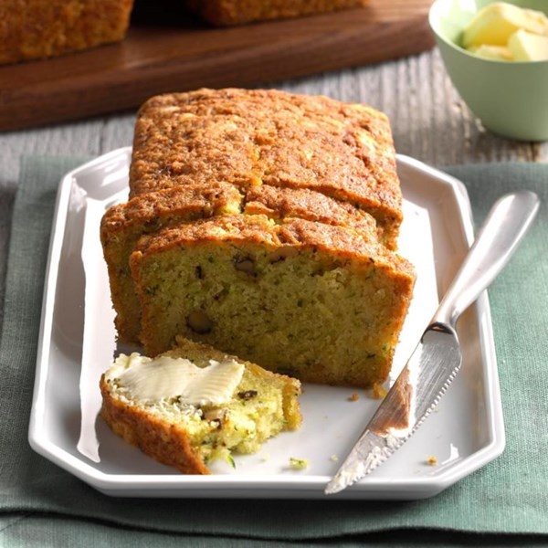 Pina colada zucchini bread 