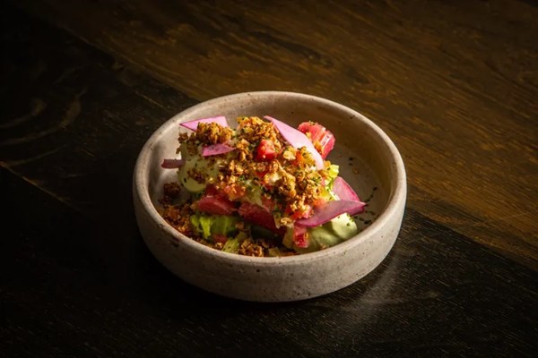Pine and cucumber, coastal brassica nigra and grains of paradise oats