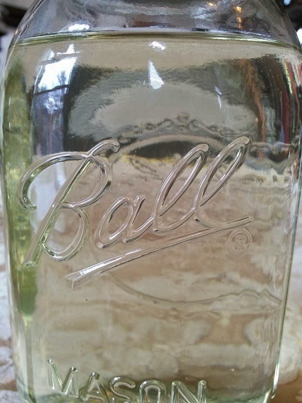 Pine needle simple syrup 