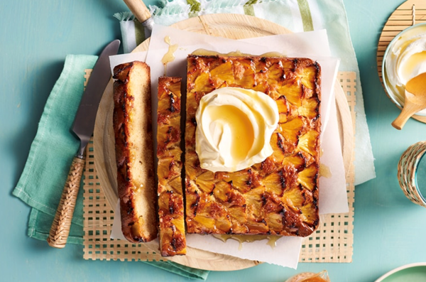 Pineapple and spice financier
