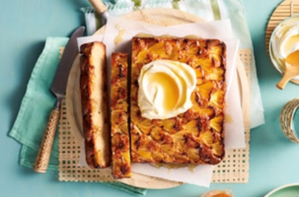 Pineapple and spice financier