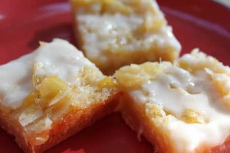 Pineapple bars