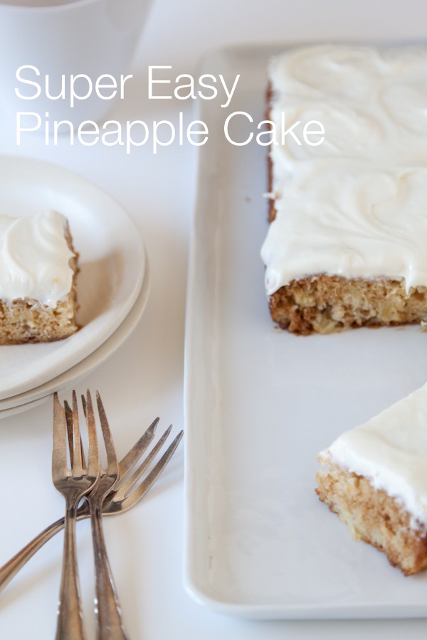 Pineapple breakfast cake