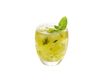 Pineapple caipirinhas