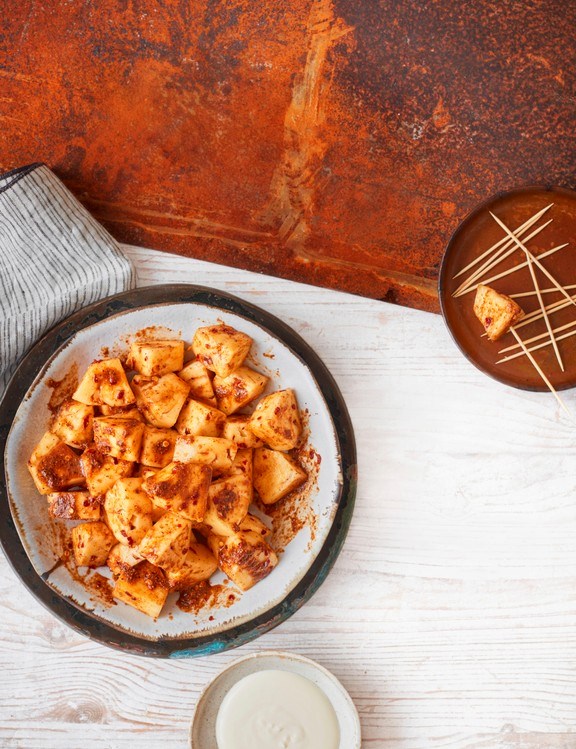 Pineapple chaat