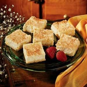 Pineapple cheesecake squares