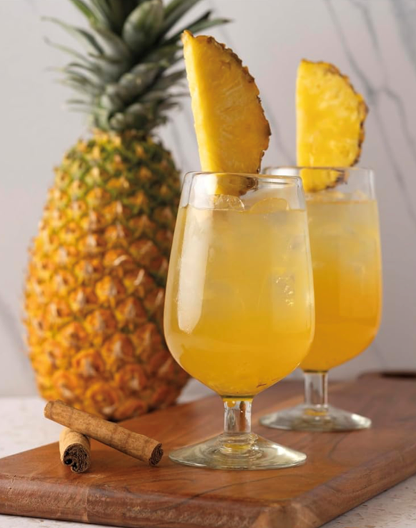 Pineapple cinnamon tepache