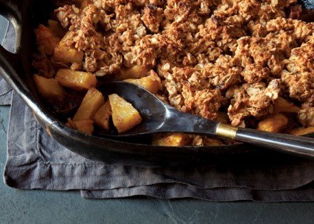 Pineapple cobbler