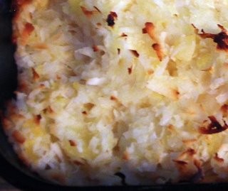 Pineapple coconut squares