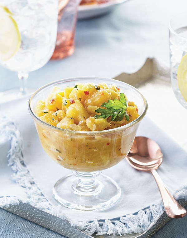 Pineapple compote