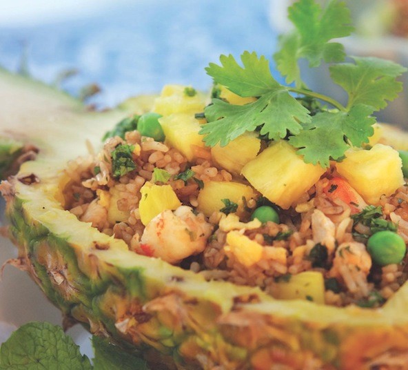 Pineapple fried rice