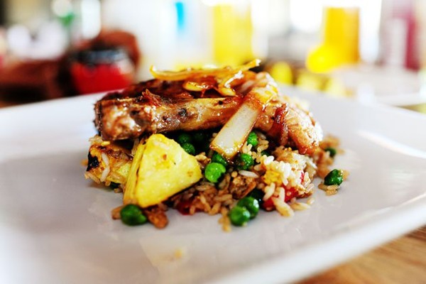 Pineapple fried rice