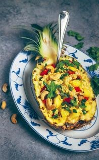 Pineapple fried rice