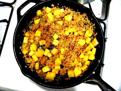 Pineapple fried rice
