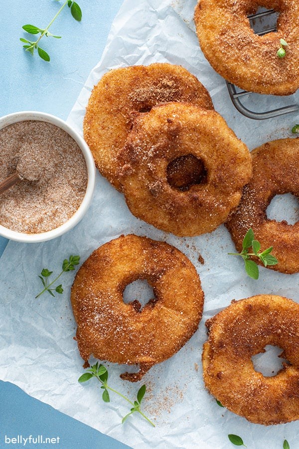 Pineapple fritter rings