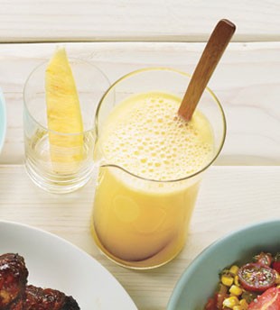 Pineapple-ginger agua fresca