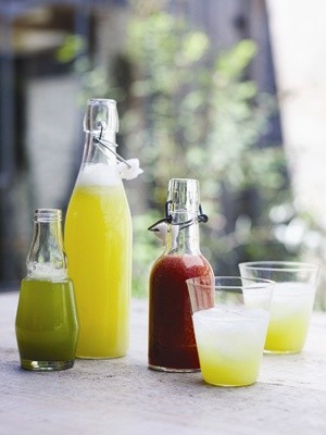 Pineapple-ginger lemonade