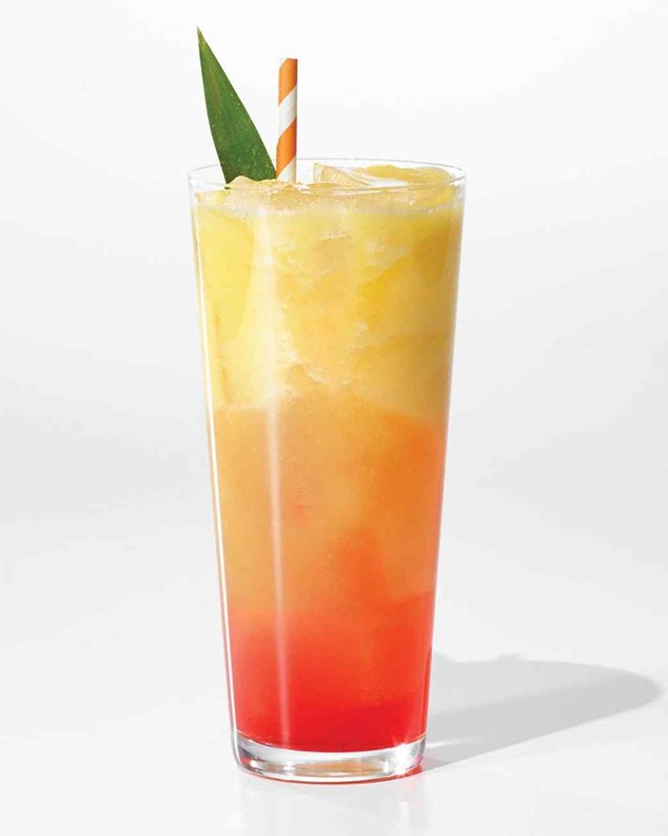 Pineapple-guava mocktail
