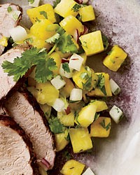 Pineapple-jicama salsa