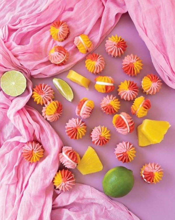 Pineapple lime kisses