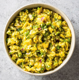 Pineapple-mango salsa