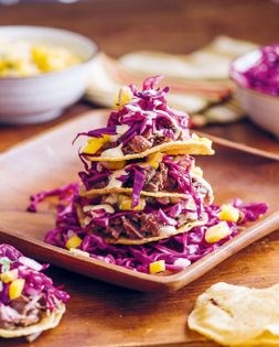 Pineapple-mango salsa (Salsa de piña y mango)
