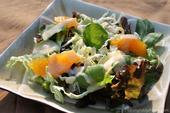 Pineapple-mango vinaigrette