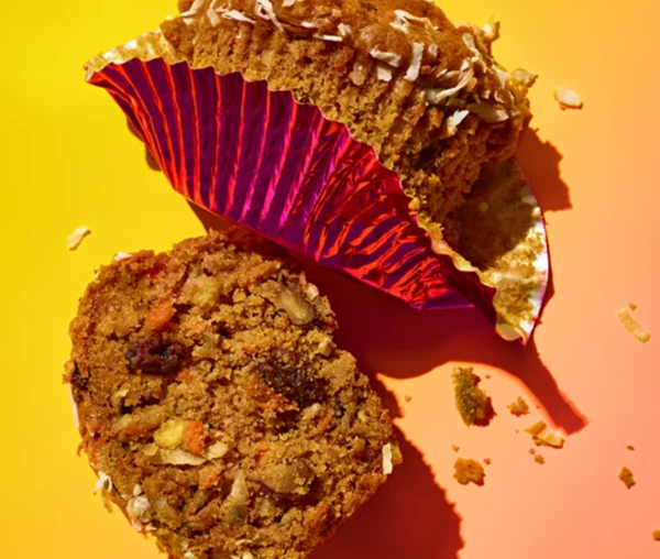 Pineapple morning glory muffins