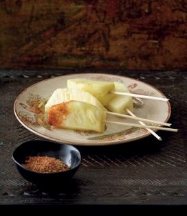 Pineapple or mango with salt and chilli