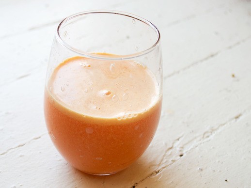 Pineapple parsnip blood orange juice