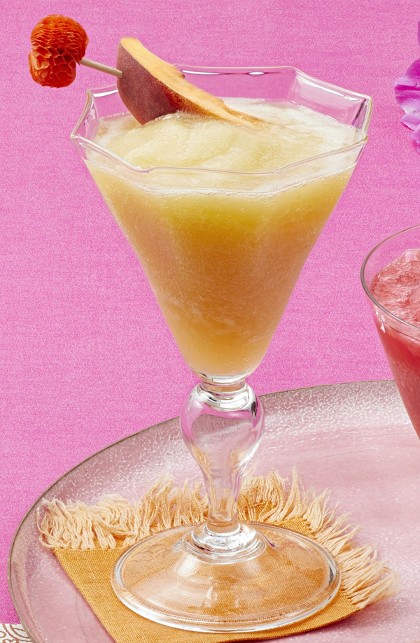 Pineapple-peach frozen sangria