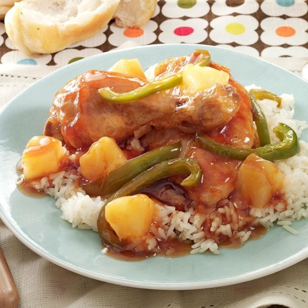 Pineapple pepper chicken 